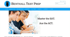 Desktop Screenshot of benthalltestprep.com